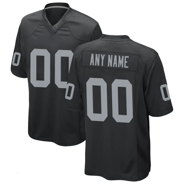 Andere Sportartikel, individuelles American-Football-Trikot, Las Vegas-Spiel, personalisiert mit Ihrem Namen, beliebiger Nummer, alle genäht, S5XL 230621