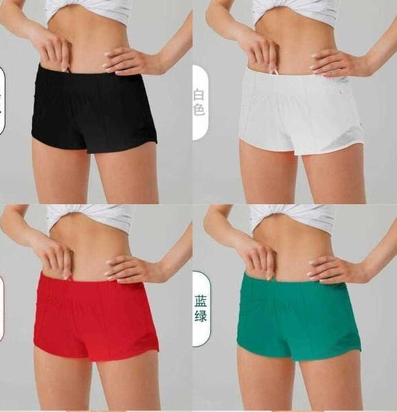 2023 nuove donne Summer Yoga Hotty Hot Shorts Traspirante Asciugatura rapida Biancheria intima sportiva Pantaloni da donna Abbigliamento sportivo Palestra