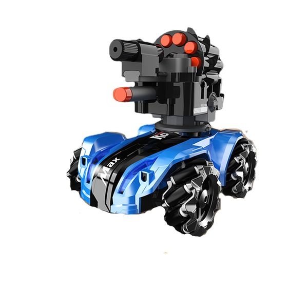 4WD Дистанционное управление автомобильным радиоприемником Индукция RC Bomb Tank 2.4G Toy Light Music Drift Drift Twist Stunt Wltoys Toys for Kids