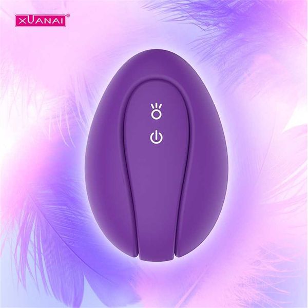 Xuan Adult Couple Fun Kit Fagiolo viola che stimola il telecomando wireless indossabile che salta l'uovo per le donne Sconto del 75% sulle vendite online