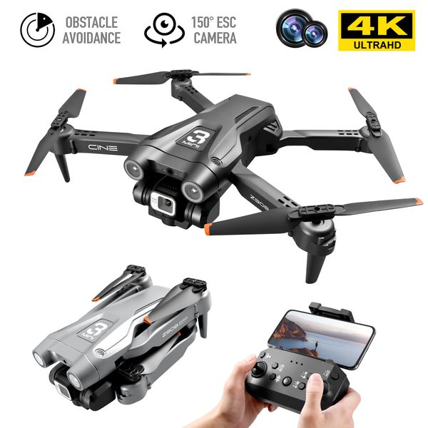 Z908Pro 4K HD Drone Professional Dual-Kamera Wifi Hindernis Vermeidung Klapp RC Quadcopter Fernbedienung Hubschrauber Eders Spielzeug