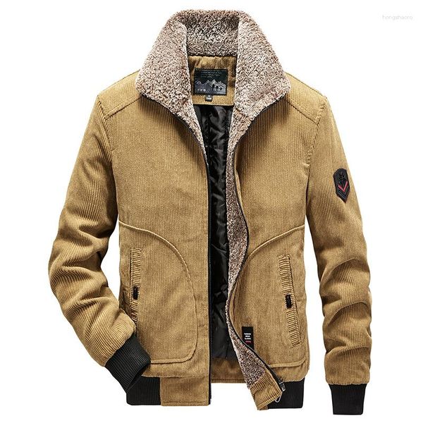 Jaquetas masculinas inverno gola de pele parca grossa quente e casacos de alta qualidade masculino casual sobretudo homem exército roupas de veludo tamanho grande 6XL