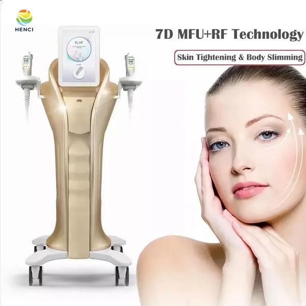 Ultrasonic Current Lifting Skin Machine RF Firming Eye Skin Anti-aging 4 Handles Massage Skin Tighten Cellulite Removal body slimming
