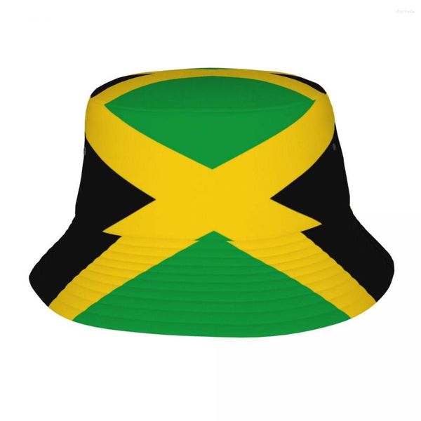 Boinas Viagem Acessórios para a Cabeça Bandeira da Jamaica Acessórios Bob Hat Hip Hop Adolescente Chapéus de Sol Ispoti Proteção UV Pesca Ao Ar Livre