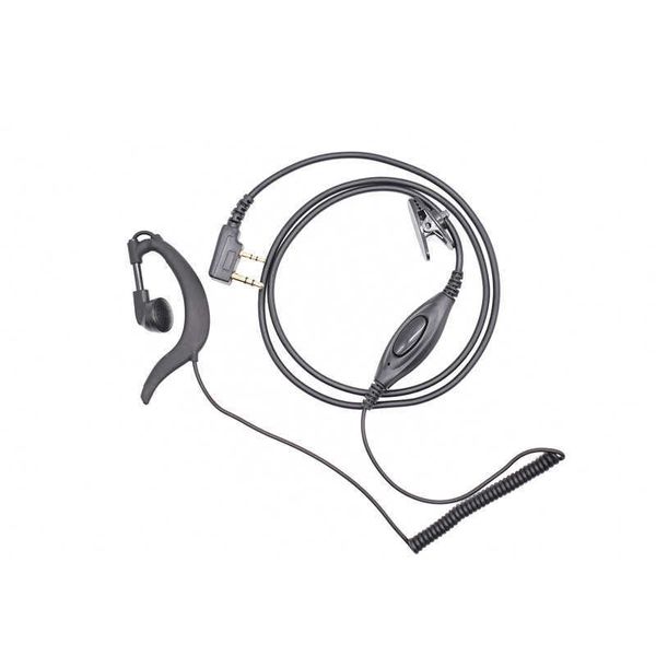 Nordinsel-Walkie-Talkie-Headset Guotong-Wickellinie mit Federleitungs-Handheld-Walkie-Talkie-Headset-Kabel