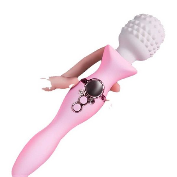 Night Sakura Double Magic Massage Bastone vibrante AV Prodotti femminili Secondo dispositivo a doppio scopo 75% di sconto sulle vendite online