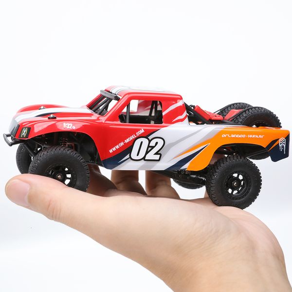 ElectricRC Car Orlandoo Hunter Model 1 32 Mini Short Truck OH32X02 KIT Roll Cage Trophy Rear Drive Offroad Climbing RC SUV 230621