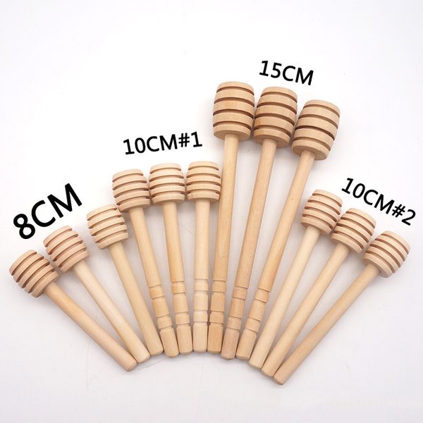 8 cm 10 cm 15 cm Honig Rührstab Mischgriff Glas Löffel Lange Honig Stick Rührer Küchengeräte Mini Holz Kaffee Marmelade Sticks TH0271