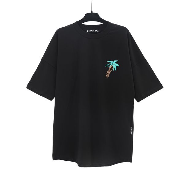 Palm Angel Pa Palm Tops Summer Loose Tees Fashion Casual рубашка роскошная одежда улица милые рубашки мужчины женщины высококачественные унисекс -пара T Рубашки DX001