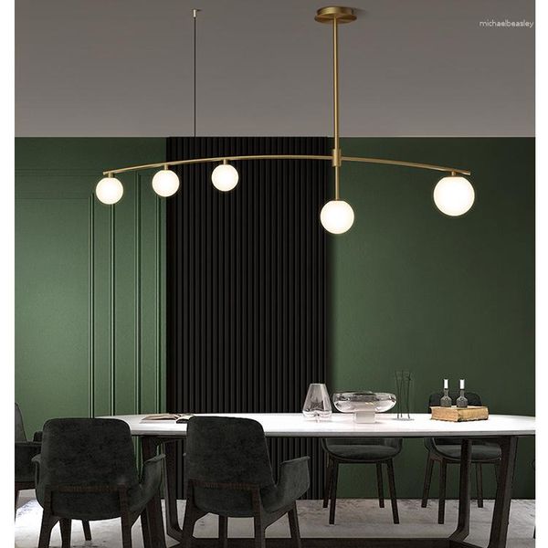 Luminárias pendentes nórdicas led cristal luz de teto iluminação industrial lustre home deco sala de jantar cozinha