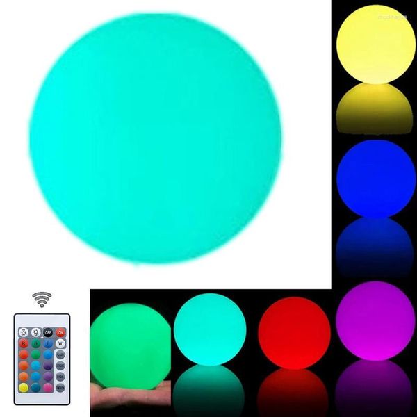 Luci galleggianti a batteria da 3,15 pollici Palla incandescente per piscina Bagliore colorato che cambia colore