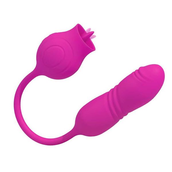 Tongue Telescopic Vibration Jumping Egg Coppia femminile Preliminari Forniture per adulti Giocattolo sessuale per studenti 75% di sconto sulle vendite online