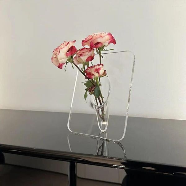 Vasos Suporte para flores Vaso estável na mesa Exibição floral Decoração da casa