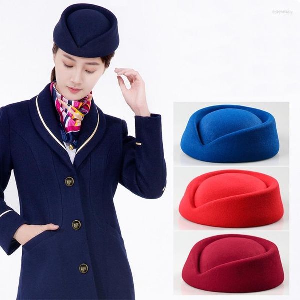 Beret Beret Hat Caps Airline Stewardess Lettgeart Vintage Live