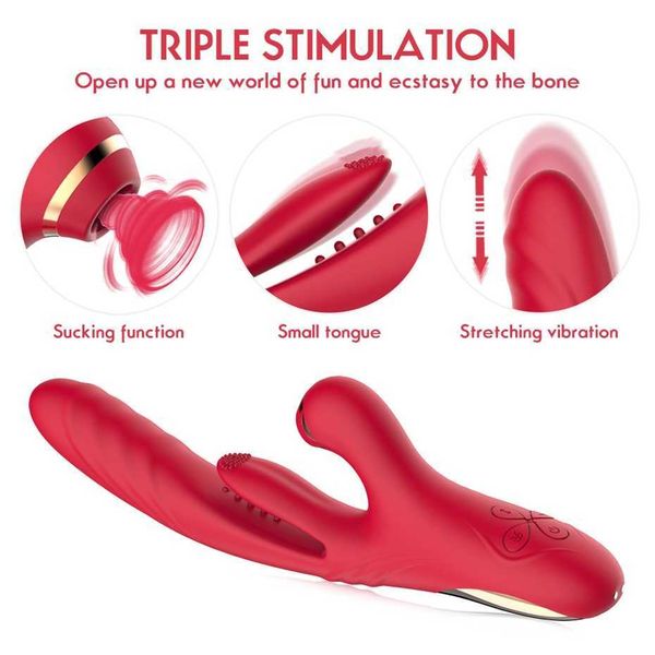 New Tongue Massage Shaker for Adults Products Women's Self use Equipment Multifrequency Telescopic 75% Off Online sales