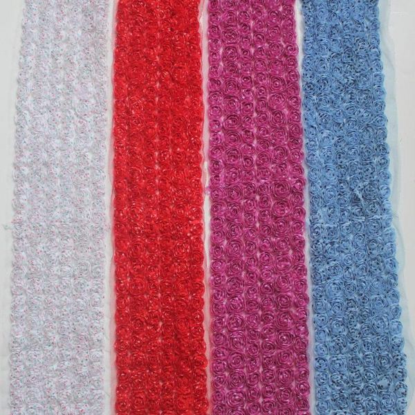Аксессуары для волос 30y 10-12см печатный шифоновый розеток для девушек для девочек бутик бутик для повязки на голов