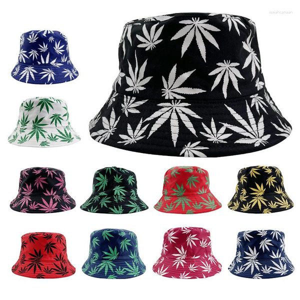 Berets Spring и Summer Print Print Prishman Hat японская пляжная пара солнечная защита заштрихованная двойная миска