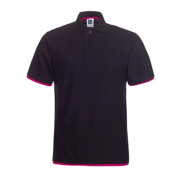 2023 Herren Designer Polos Marke Rundhalsausschnitt Einfarbig Keine Stickerei Kleidung Männer Stoff Brief Polo T-Shirt Kragen Lässiges T-Shirt T-Shirt Tops Größe XS-5XL