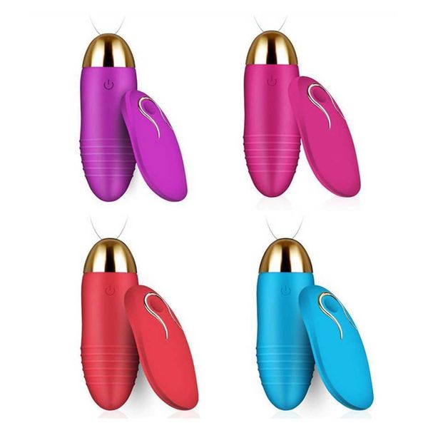 Dazzling Dance Wireless Egg Jumping Charging Remote Control Variable Frequency Female Device Vibration Adult Products 75% Off Online sales