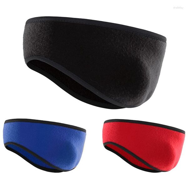 Eşarplar Unisex Kış Spor Kulakları Sıcak Kafa Bandı Termal Polar Head Band Gym Ski Mewear Fitness Bisiklet Tenis Koşu Saç