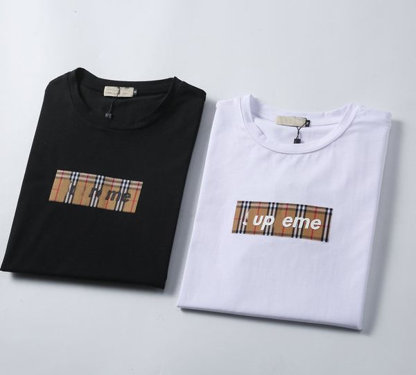 Новые мужские женские дизайнерские дизайнерские футболки печатные модные футболка хлопковая повседневная футболка с коротким рукавом роскошная хип -хоп уличная одежда Tshirts m3xl