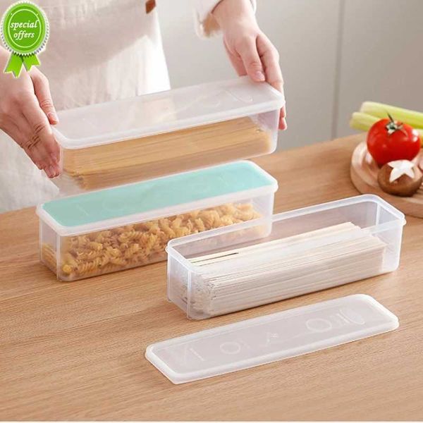 New Kitchen Noodle Spaghetti Container Contenitore per la conservazione dei cereali per uso domestico con coperchio Contenitore per alimenti da cucina