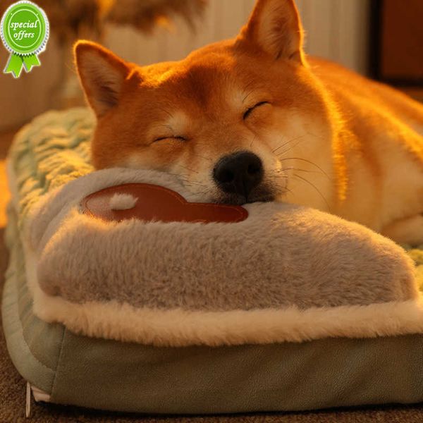 Поймаемый зимний коврик для собак роскошной кровать для домашних животных для маленькой средней клетки для больших собак для кровать для кошек для собак. Пух сменен съемным