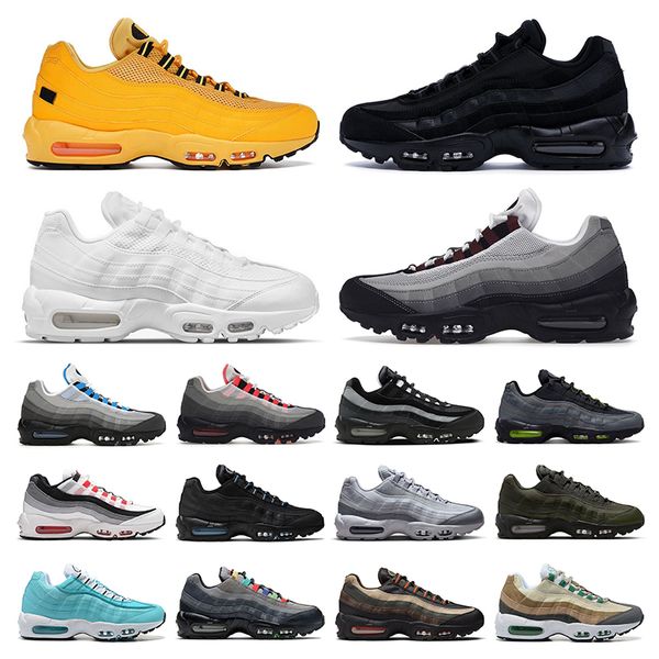 Scarpe da corsa sportive da donna da uomo all'aperto OG Neon Triple Black Crystal Blue Solar Red Sneakers da ginnastica