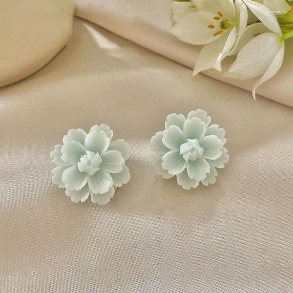 Ohrstecker Senior Elegant Temperament Frische Blumen 2023 Sommer Koreanische Feine Frauen Schmuck Mädchen