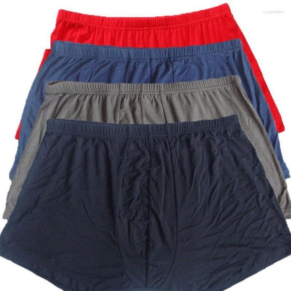 Mutande Cinque colori Pezzi Produttore Commercio all'ingrosso Uomo Modale Casual Comodo Solido Intimo uomo Boxer Moda Cotone Taglie forti