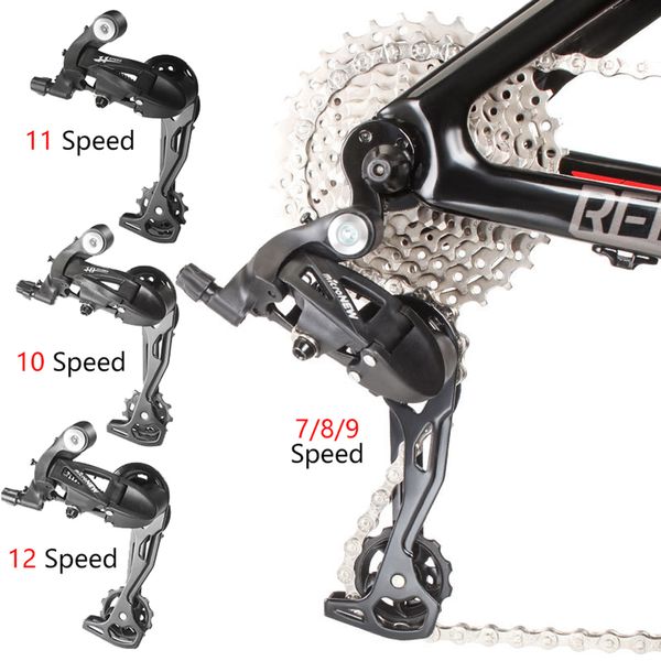 Deragliatori per bici Deragliatore posteriore per bicicletta MTB 789 10 11 12 Cambio di velocità Cambio per mountain bike Trasmissione posteriore Dispositivo di cambio meccanico 230621