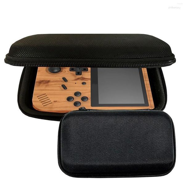 Jogo de armazenamento - Bolsa para console ou caixa anti-queda RG351V Acessórios Fone de ouvido para computador com microfone