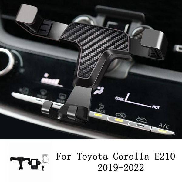 Per Toyota Corolla E210 2019 2020 2021 Car Air Vent Mount Supporto Del Telefono per il Telefono Mobile Stabile Culla Smart Phone Stand