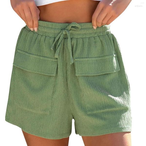 Женские шорты женщин спортивные спортивные домашние одежды йога короткие штаны Bottoms Женская эластичная талия брюки, бегущие дамы.