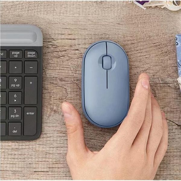 Mäuse M350 Pebble Wireless Mouse 1000DPI 100g Hochpräzise optische Stille Bluetooth für Laptop-PC