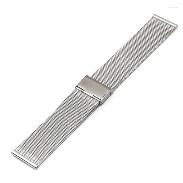 Cinturini per orologi Cinturino in acciaio inossidabile milanese 16mm 18mm 20mm 22mm Per Weekender Expedition Cinturino con chiusura a gancio Cinturino da polso Bracciale Deli22