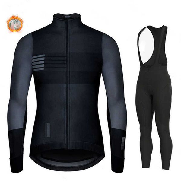 Abbigliamento da ciclismo Imposta New Team 2022 Tuta da ciclismo in lana calda invernale Tuta da ciclismo da uomo Abbigliamento sportivo da esterno MTB Bike Uniform Kit da ciclismo Triathlon SpagnaHKD230625