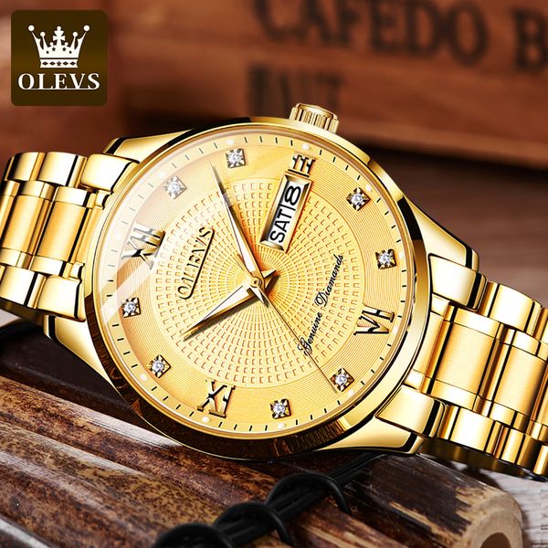 Relógio mecânico automático de luxo de alta qualidade, mostrador grande de aço, 40mm, luminoso, masculino, fivela sólida, relógio de ouro, masculino e feminino, relógios de moda com caixa 6603