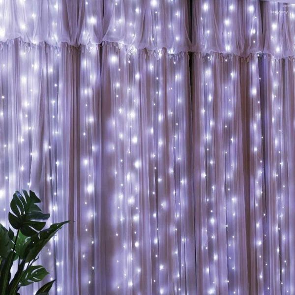 Stringhe LED Fata String Lights USB Filo di rame Starry Light Strip Lampada Illuminazione natalizia Decorazione per feste di Natale di nozze