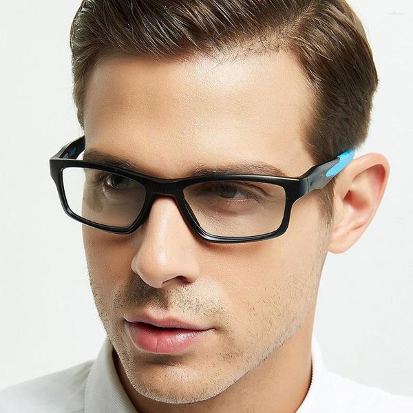 Montature per occhiali da sole ELECCION Marca TR90 Occhiali da vista quadrati Montatura da uomo Miopia Occhiali da vista ottici Occhiali da vista trasparenti maschili