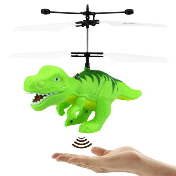 Elektro-/RC-Tiere, Induktionsflugzeuge, intelligente fliegende RC-Tierspielzeuge für Kinder, Dinosaurierform, automatische somatosensorische Federung, sturzsicher, 230625