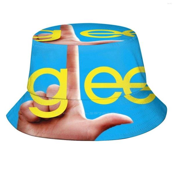 Boinas Glee Losers Logo Unissex Boné Verão Chapéu Protetor Solar Tvshow