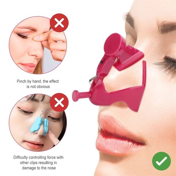 Parar o Ronco Corretor de Nariz Up Lifting Shaping Bridge Straightening Beauty Slimmer Device Soft Silicone Ort ic 230621