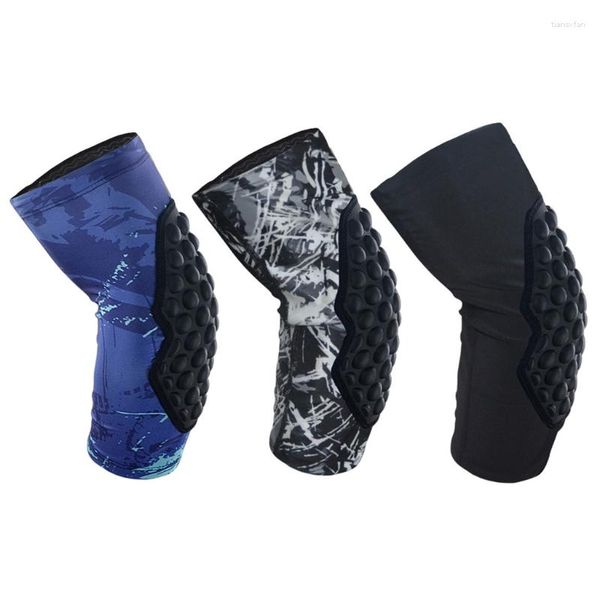 Ginocchiere Calcio Shins Guard Calfs Compression Basket Leg Sleeve Support Protector Warmer Pad