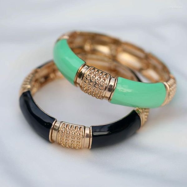 Bangle S125 Bigbing Whtolesale Jewelry Fashion Teargerate зеленый черный браслет с регулируемым очарованием высокое качество
