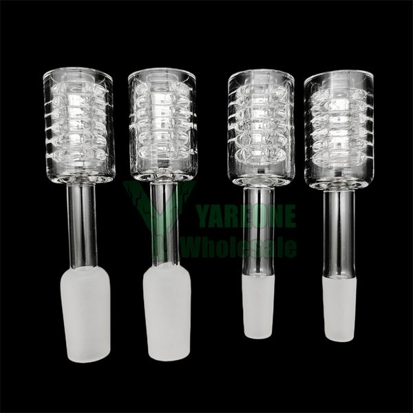 6 Pilha de Nó de Diamante 10mm 14mm Quartz Banger Nail YAREONE Atacado