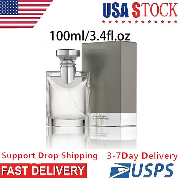 Pour Homme 100ml Hombre Perfume Desodorante masculino Colonia duradera para hombres Incienso de alta calidad Entrega rápida