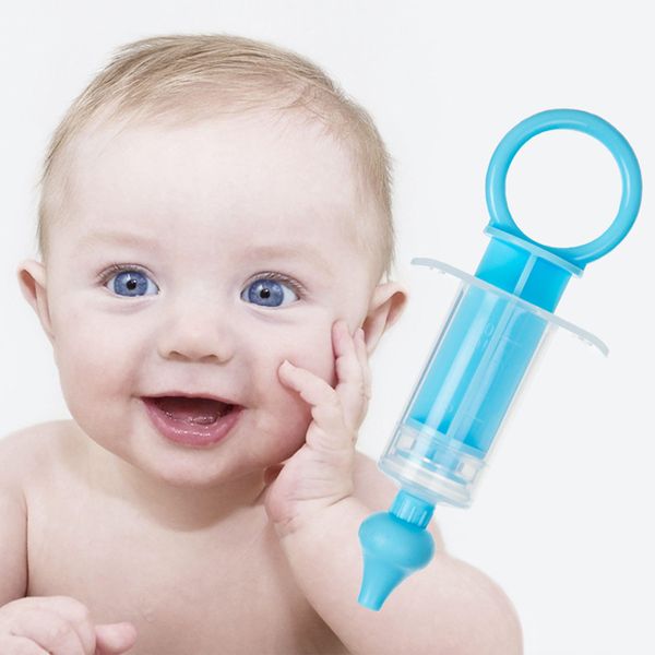 New Baby Siringa Naso Tubo pulito Testa in silicone Anti-reflusso Neonato Aspiratore nasale Pulitore Gadget di lavaggio