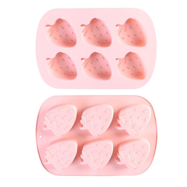 Vassoi per cubetti di ghiaccio in silicone Fragola Limone Anguria Creatore di sfere di ghiaccio Stampo per cottura Vassoio per sapone al cioccolato Stampi per caramelle W0049