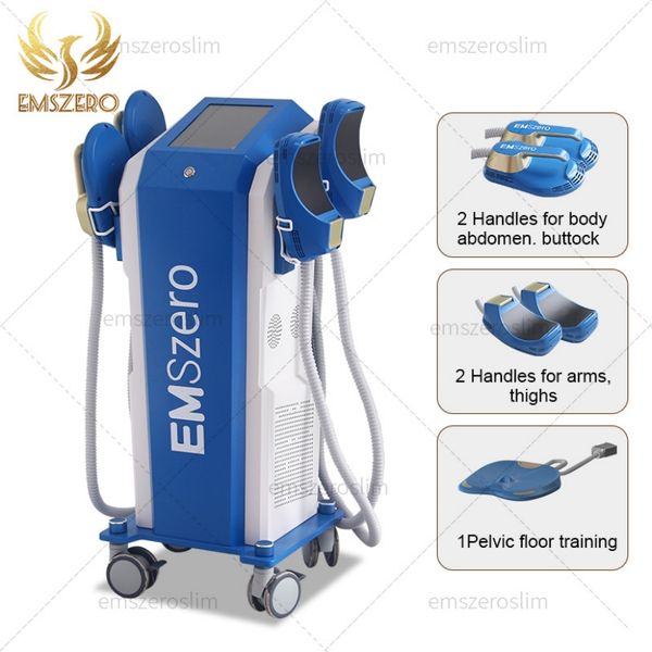 DLSEMSlim 14 Tesla Machine EMSzero Estimulação Muscular Queimar Gordura Eletromagnética Modeladora Corporal Instrumento de Beleza